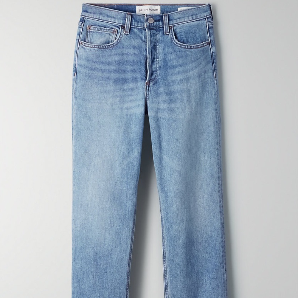 Aritzia Denim Forum The Arlo High Rise Straight